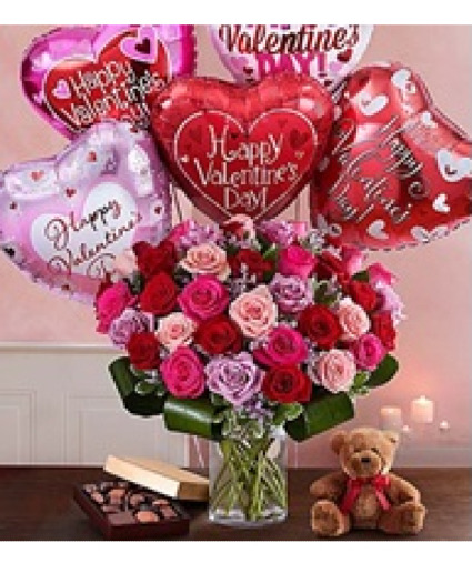 Be My Valentine Valentine's Roses