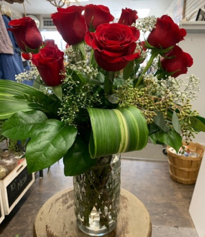 Be my Valentine Vase Rose