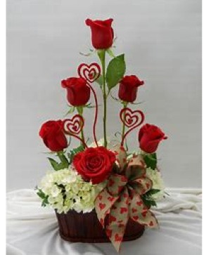 be my valentine  vased 