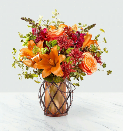 Be Thankful Lantern Bouquet
