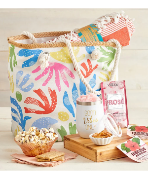 Beach Time Gift Tote Gift Tote (Items shown come inside the Tote)
