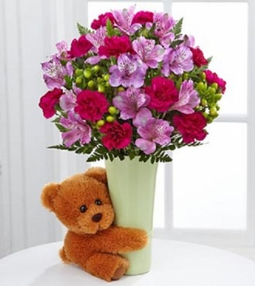 bear of flowers