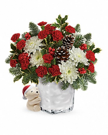 BEAR HUG Vase Arrangement