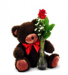 Bear Hugs Vase