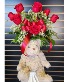 Bear & Roses 