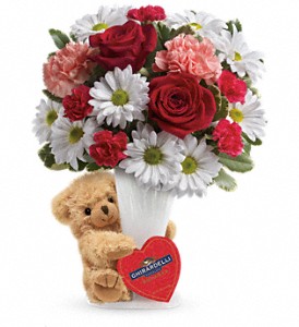 Bear Your Heart Floral Bouquet