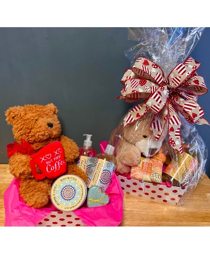 Beary Spa Basket Gift Basket in Orange, TX - TRENDZ DESIGNS