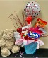 Beary Sweet Bouquet Candy Bouquet w/ballon and bear