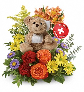 TEV52-3a Beary Well Bouquet