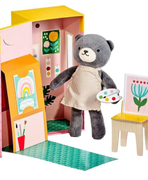 Beatrice the Bear In the Studio Plush Play Set Beatrice the Bear Plush Play Set