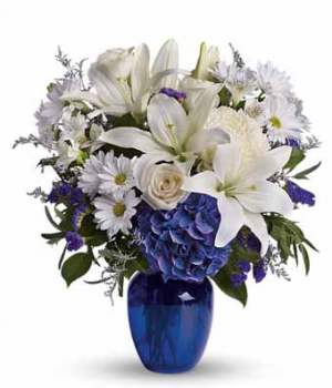 BEAUTFIFUL IN BLUE EVERYDAY OR SYMPATHY