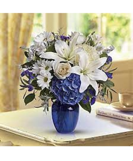 Beautiful Blue Arrangement