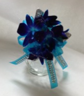 Beautiful Blue Corsage