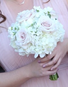 Beautiful Blush  Bridesmaid Bouquet in Riverside, CA | Willow Branch Florist of Riverside