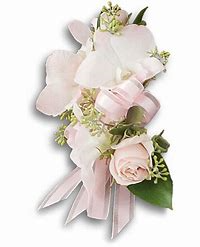 Beautiful Blush Pin-On Corsage Prom Flowers