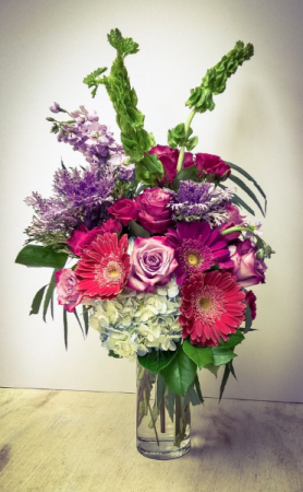 Beautiful Bohemian Vase Arrangement