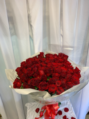 Beautiful Bouquet of Red Roses  Valentines Bouquet 