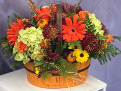 Beautiful crisp fall arrangement Fresh flowers