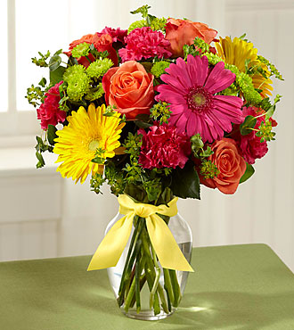 BEAUTIFUL DAY vase arrangement