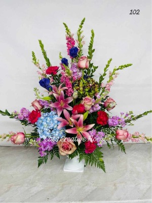 BEAUTIFUL DREAMS  FUNERAL ARRANGEMENT 