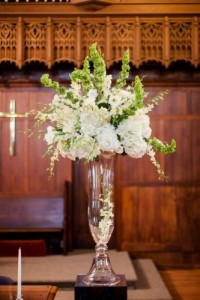 Beautiful Glassware Rentals from Enchanted Florist of Cape Coral