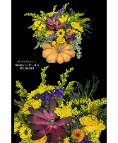 Beautiful Harvest Gourd  Fresh cut flowers