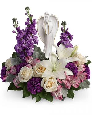 Beautiful Heart Bouquet sympathy arrangements
