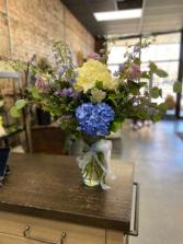 Beautiful Hydrangeas Vase