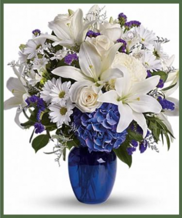 Beautiful in Blue  in Arlington, TX | Lige Green Flowers
