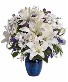 beautiful in blue Floral Arrangement