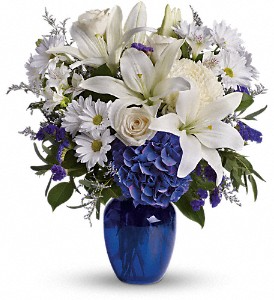 Beautiful in Blue Arrangement