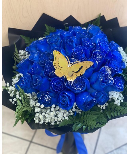 Beautiful In Blue Bouquet