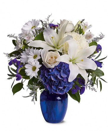 BEAUTIFUL IN BLUE SYMPATHY in Fort Worth, TX | FLORAL EFFECTS