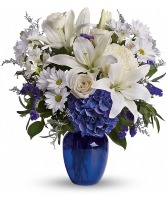 Beautiful in Blue vase