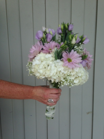 Beautiful in Lavender Wedding Bouquet