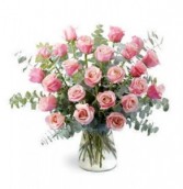 BEAUTIFUL Long Stem Pink Roses  by Enchanted Florist of Cape Coral