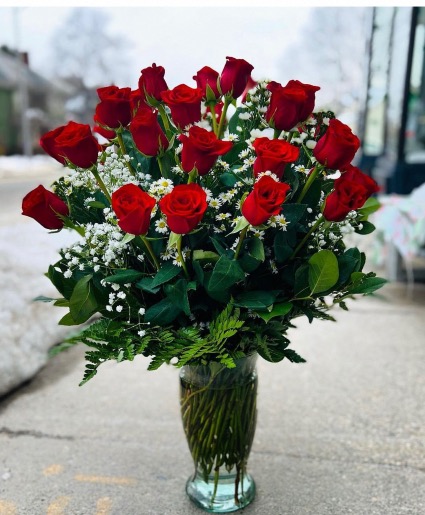 Beautiful Love  48 red roses 