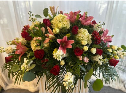 Beautiful Love Casket Blanket