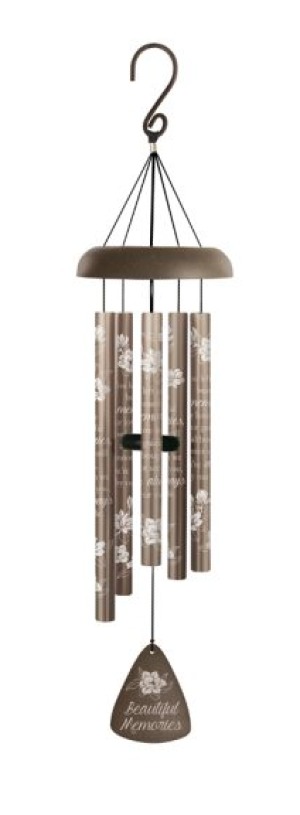 "Beautiful Memories" 30" Silhouette Wind Chime 