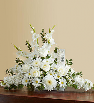 Beautiful Memories - All White in Valley City, OH | HILL HAVEN FLORIST & GREENHOUSE Beautiful Memories - All White in Valley City, OH | HILL HAVEN FLORIST & GREENHOUSE