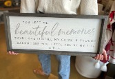 Beautiful Memories Sign 