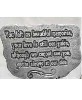 Beautiful Memories Stone Stepping Stone