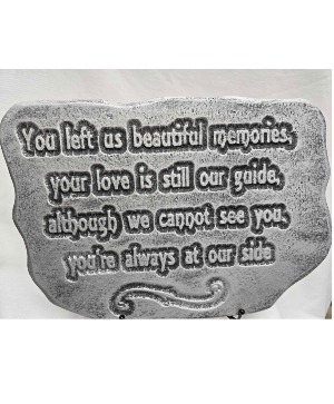 Beautiful Memories Stone Stepping Stone