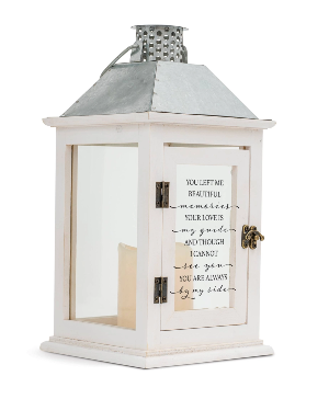 Beautiful Memories Sympathy Lantern 