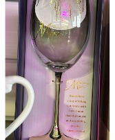 Beautiful Mom Wine Glass 