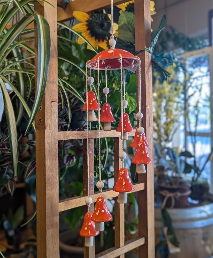 Beautiful Mushroom  Windchime