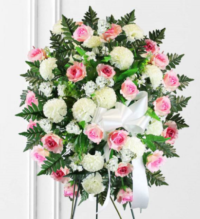 Beautiful Pinks and Whites Standing Spray