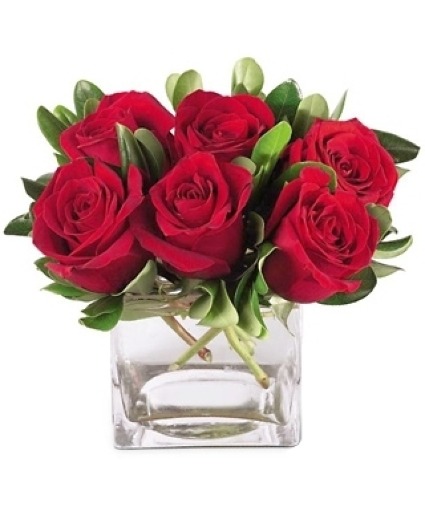 Beautiful  Rose Cube Bouquet