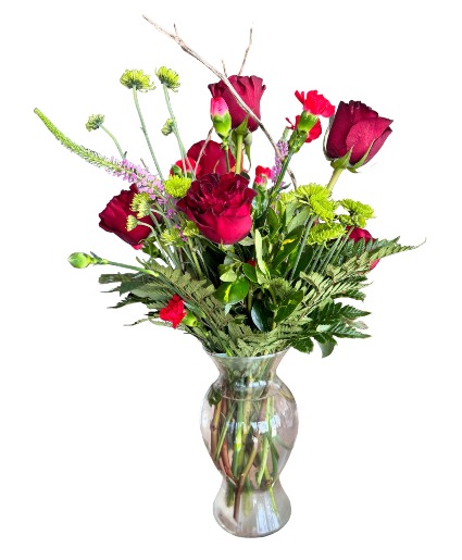 Beautiful Roses Flower Arrangement