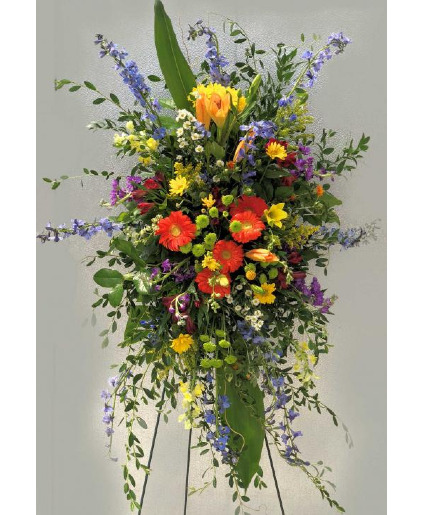 Beautiful Soul Standing Spray Powell Florist Exclusive